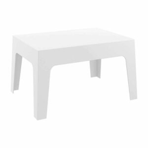 Table basse lounge blanche