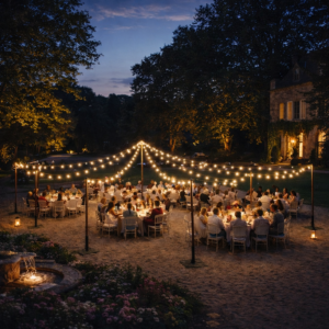 Carrousel lumineux pour événement extérieur Drôme Ardèche