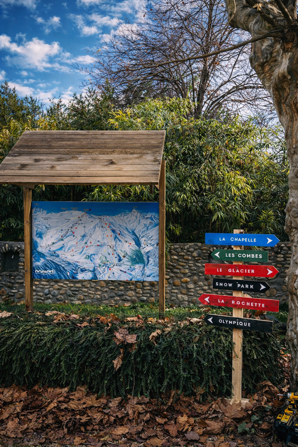 location plan de piste de ski Drôme Ardèche